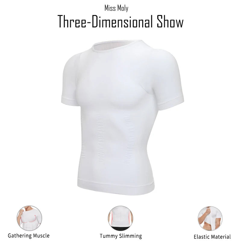 Gaine Gainante Homme – Ventre Plat, Correction de Posture, Tailles M à 3XL