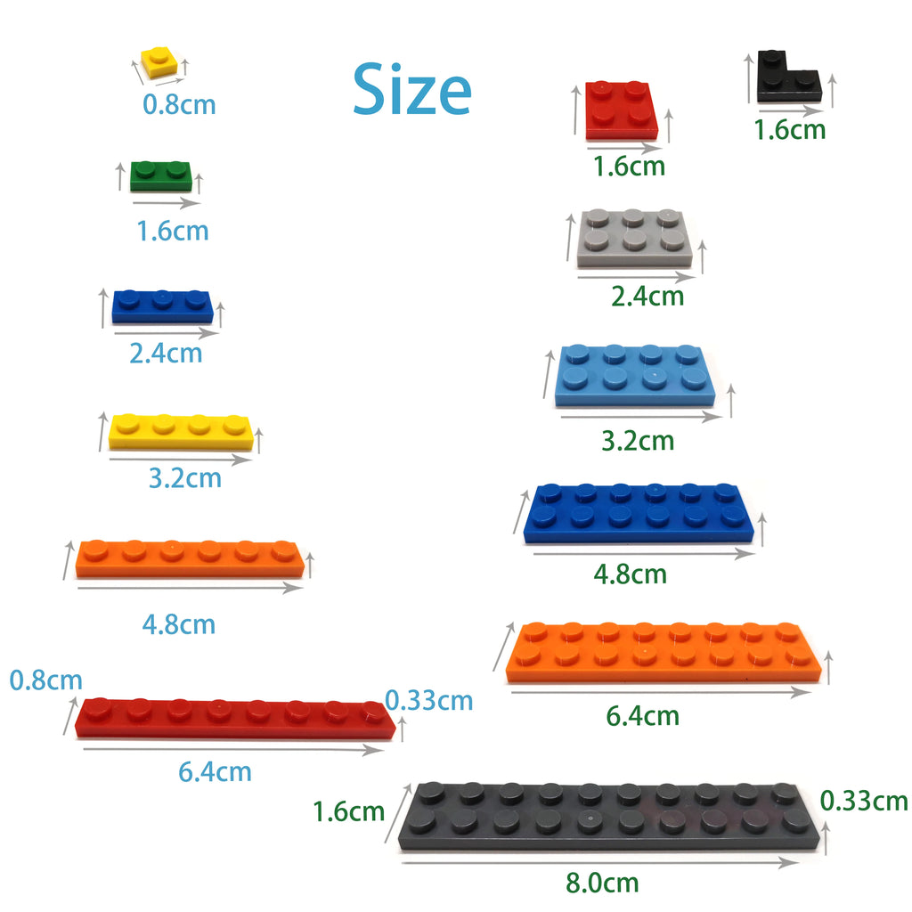 Jeu de Briques de Construction 600 Pièces – 12 Couleurs, Lumineux, Compatible Lego
