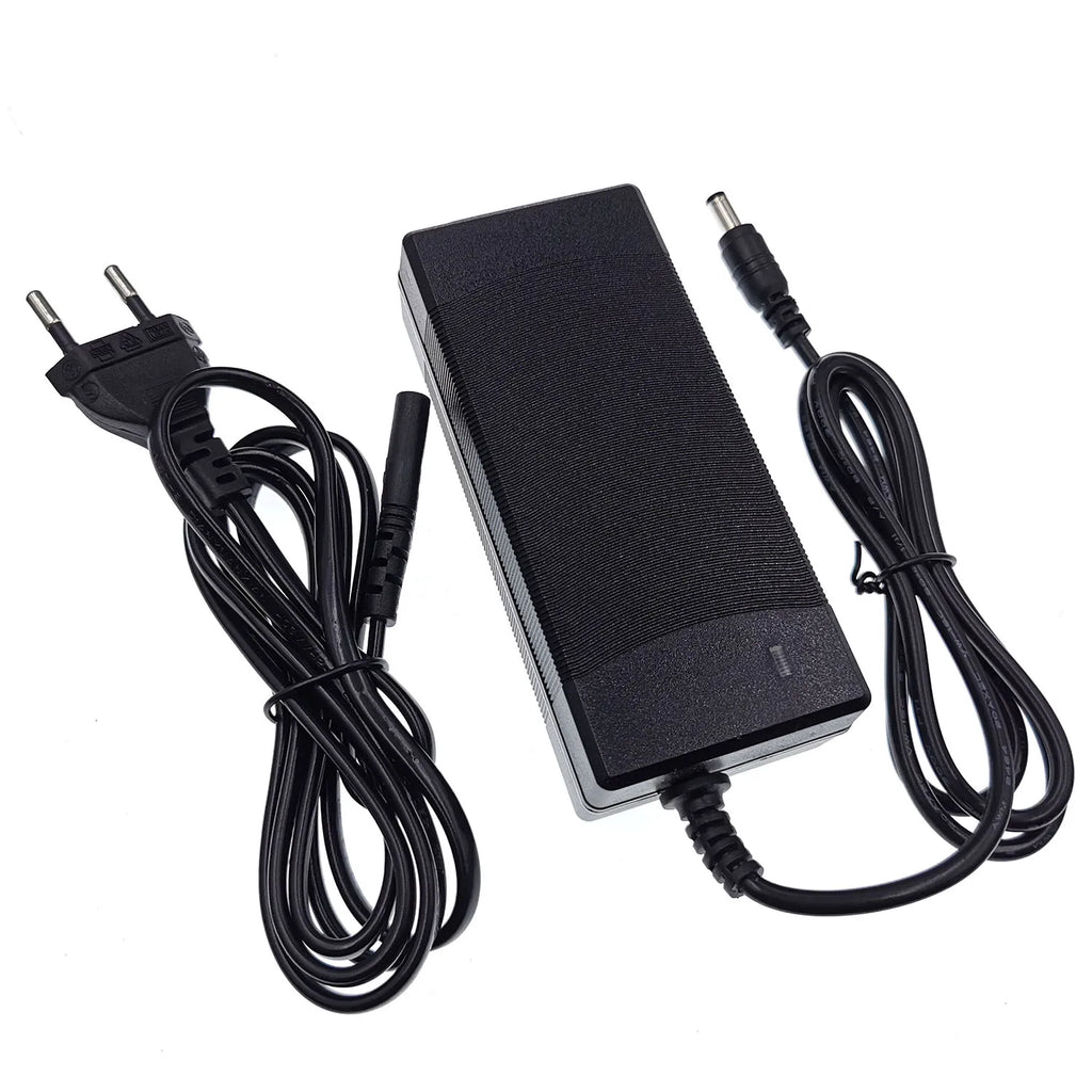 Chargeur Batterie Lithium 36V 2A – Sortie 42V, Entrée 100-240V, Trottinette & Vélo Électrique