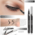 Eyeliner Waterproof Longue Tenue – Crayon Maquillage Noir Mat & Brillant