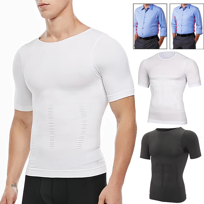 Gaine Gainante Homme – Ventre Plat, Correction de Posture, Tailles M à 3XL