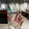 Coque iPhone Transparente avec Porte-Carte – Compatible iPhone 11 à 17 Pro Max