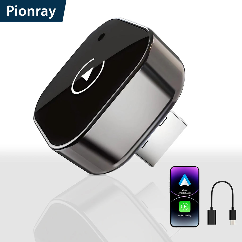Adaptateur CarPlay & Android Auto Sans Fil 2-en-1 – Plug & Play universel